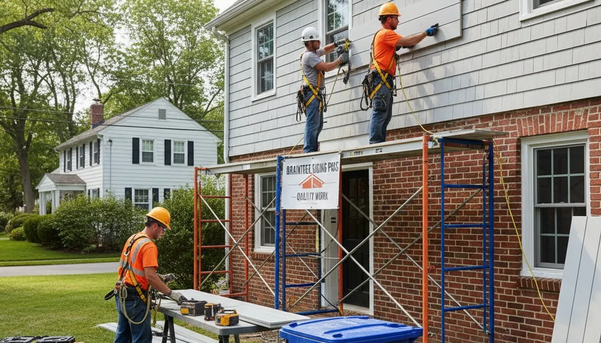 Boston MA siding contractor for vinyl siding installation and replacement