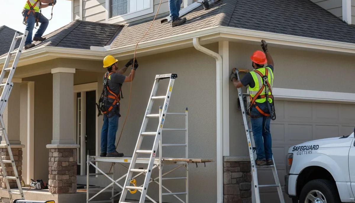 Boston, MA gutter installation by FX Remodeling & Exteriors for durable home water protection