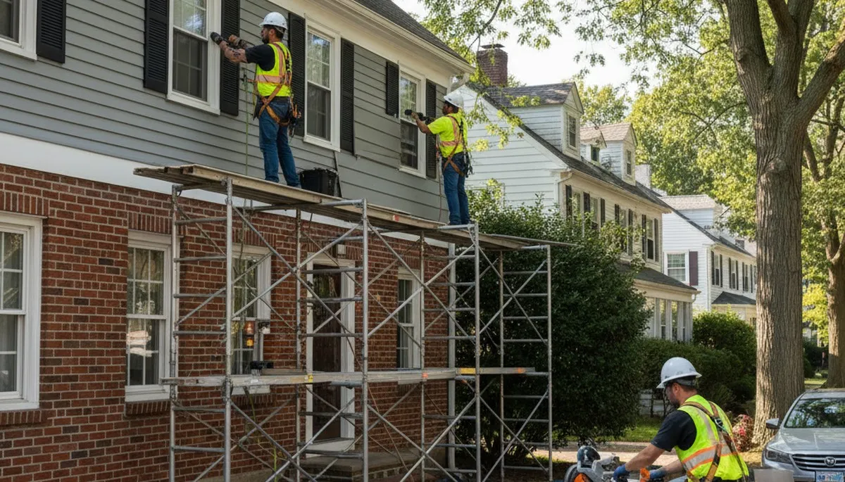 Boston, MA vinyl siding installation for residential home exterior upgrade