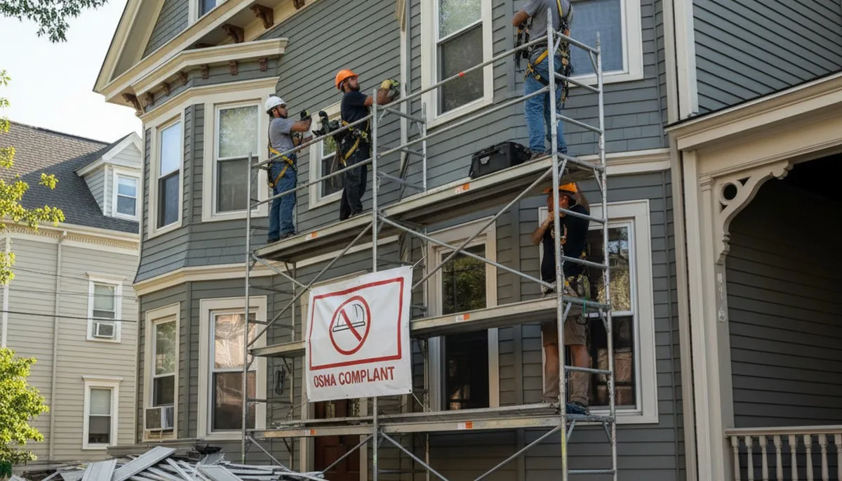 Boston, MA vinyl siding installation for homes by a professional siding contractor