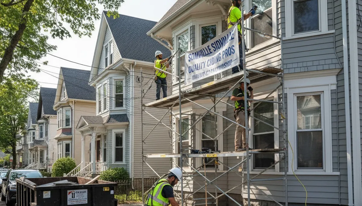 Boston, MA vinyl siding installation for residential exterior home improvement